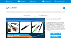 Desktop Screenshot of laserpennen.com